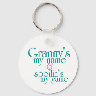 Spoilins My Game-Granny's Keychain