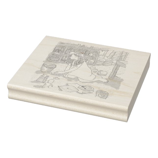 spoilt rubber stamp (Stamp)