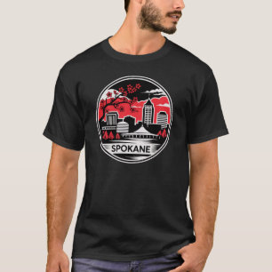 Spokane City Washington USA T-Shirt