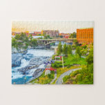 Spokane Falls Jigsaw Puzzle<br><div class="desc">Spokane Falls Jigsaw Puzzle</div>
