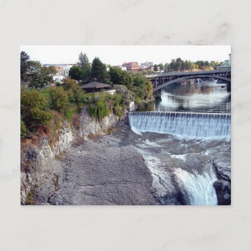 Spokane Falls Postcard