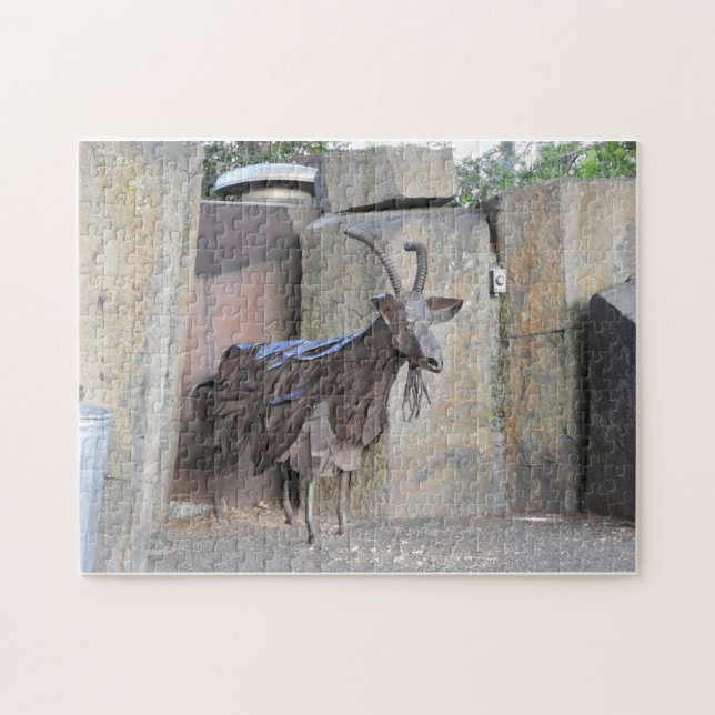 Spokane Garbage Eating Goat Puzzle (Horizontal)