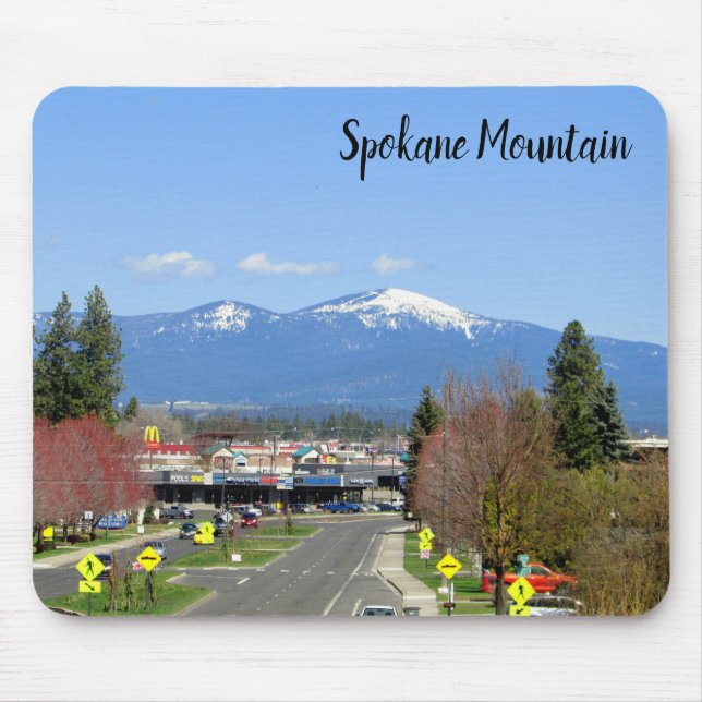 Spokane Mountain or your picture Mouse Pad (Front)