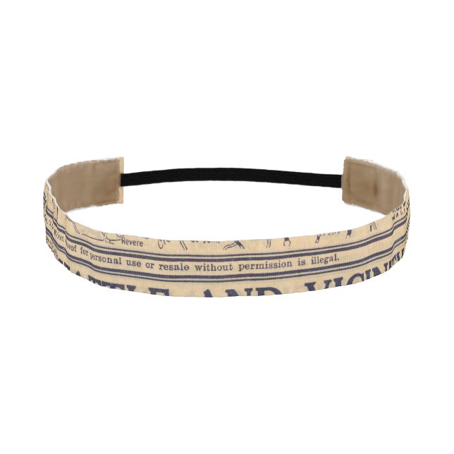 Spokane, Seattle Athletic Headband (Front)