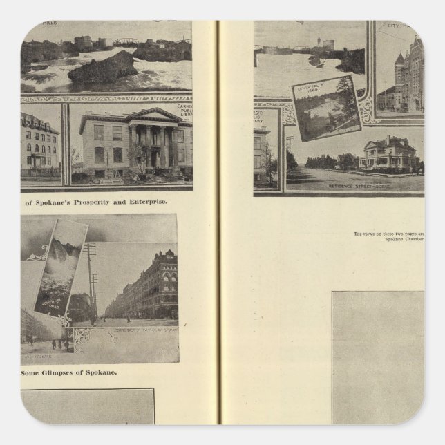 Spokane Square Sticker (Front)