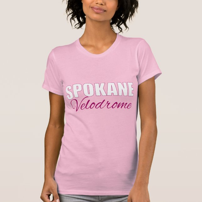 Spokane Velodrome T-Shirt (Front)