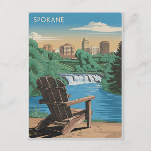 Spokane Vintage Postcard