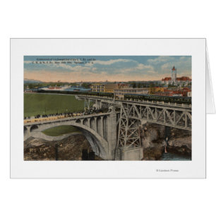 Spokane, WA - Union Pacific Railway Completion Cards