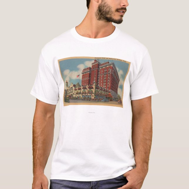 Spokane, WA - View of Davenport Hotel #2 T-Shirt (Front)