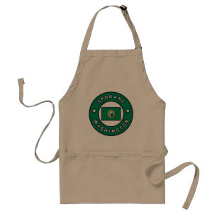 Spokane Washington Adult Apron
