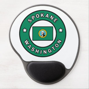 Spokane Washington Gel Mouse Pad