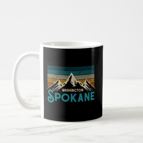 Spokane Washington Mountains Coffee Mug