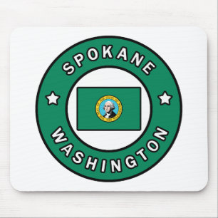 Spokane Washington Mouse Pad