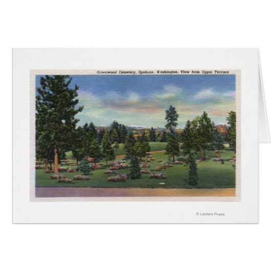 Spokane, Washington - Upper Terrace Cards (Front Horizontal)
