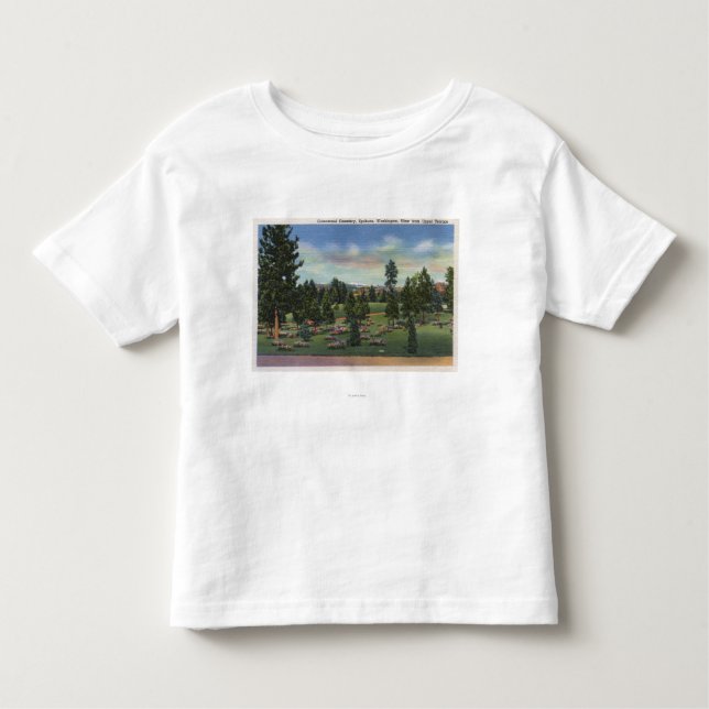 Spokane, Washington - Upper Terrace Toddler T-shirt (Front)