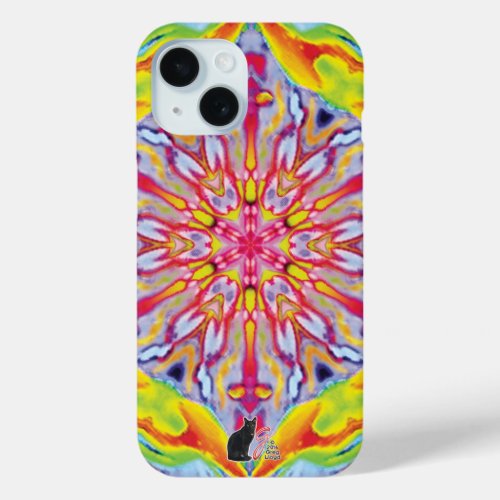 Spokes Kaleidoscope iPhone 15 Case