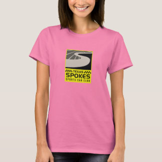 Spokes Logo Gray T-Shirt: Women T-Shirt