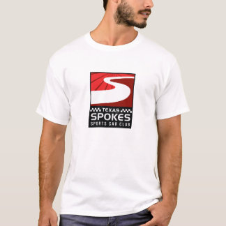 Spokes Logo White T-Shirt: Men T-Shirt