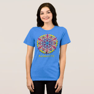 Spokes Namaste Kaleidoscope Tri-Blend Shirt