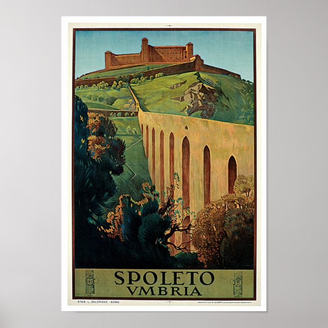 Spoleto ~ Umbria Poster (Front)