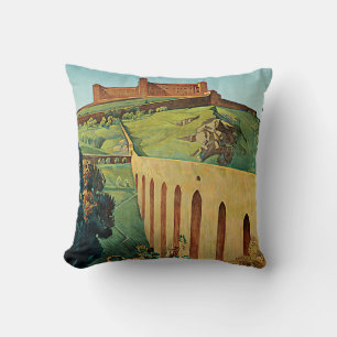 Spoletto ~ Umbria Throw Pillow
