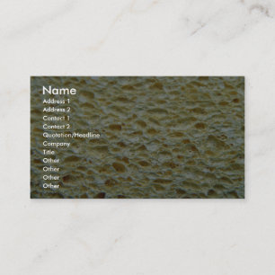 Sponge Business Card