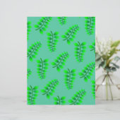 Sponged Foliage Pattern (Standing Front)