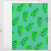 Sponged Foliage Pattern (Front/Back)
