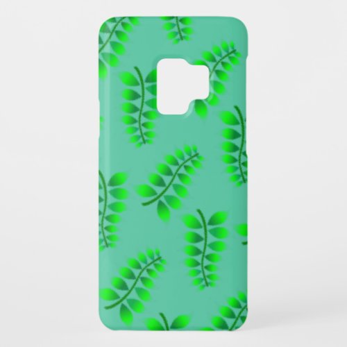 Sponged Foliage Pattern Case_Mate Samsung Galaxy S9 Case