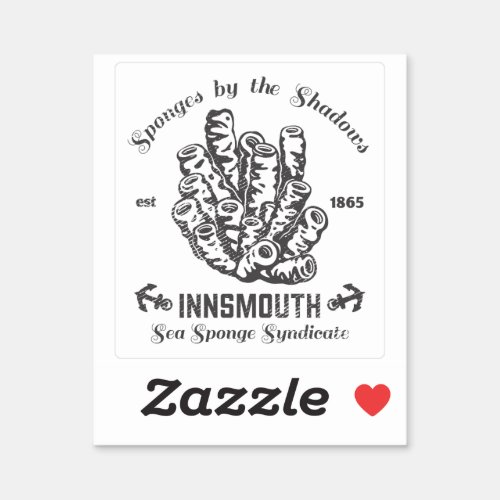 Sponges by the Shadows Innsmouth Sticker