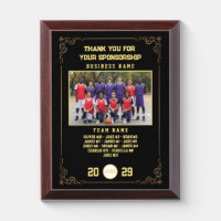 Sponsor Appreciation, Custom Basketball Team Photo