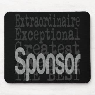 Sponsor Extraordinaire Mouse Pad