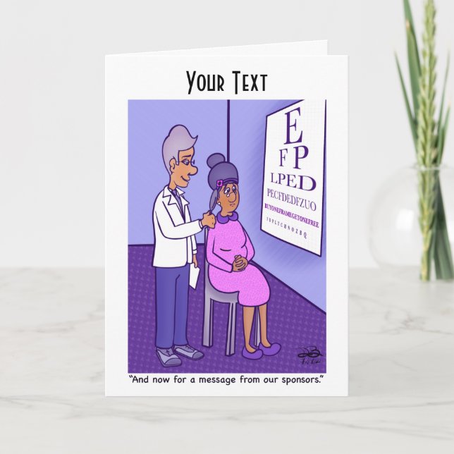 Sponsors Greeting Card (Front)