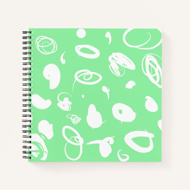 Spontaneous design Spiral Notebook (Front)