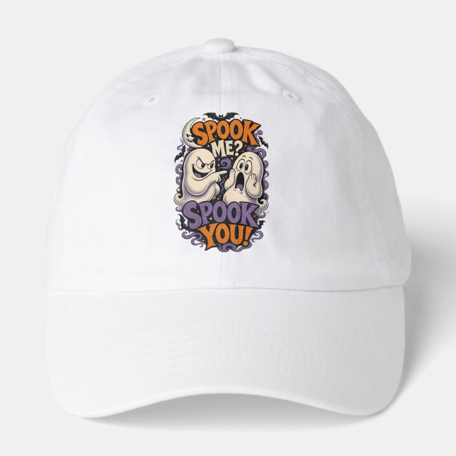 Spook Me Spook You Mischievous Ghosts Hat (Front)