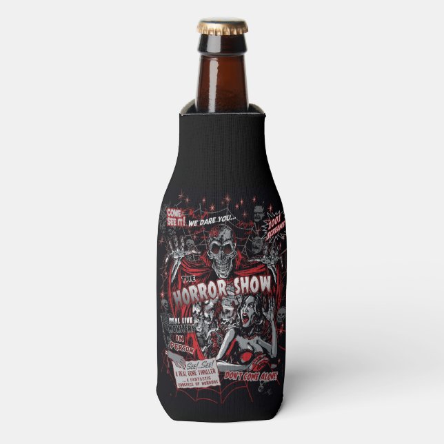 Spook Show Horror Red Variant Bottle Cooler (Bottle Front)