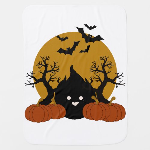 Spook_tacular Halloween Baby Blanket