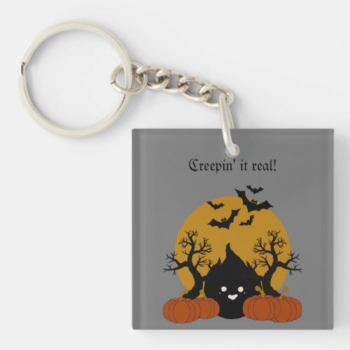 Spook_tacular Halloween  Keychain