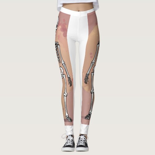 Spook_tacular Skeleton Leggings Perfect for Hall Leggings