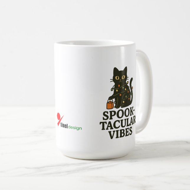 Spook-tacular Vibes Coffee Mug (Front Right)