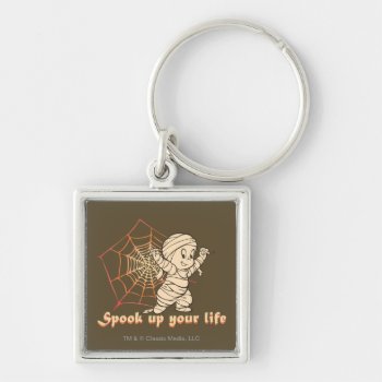 Spook Up Your Life Keychain by casper at Zazzle