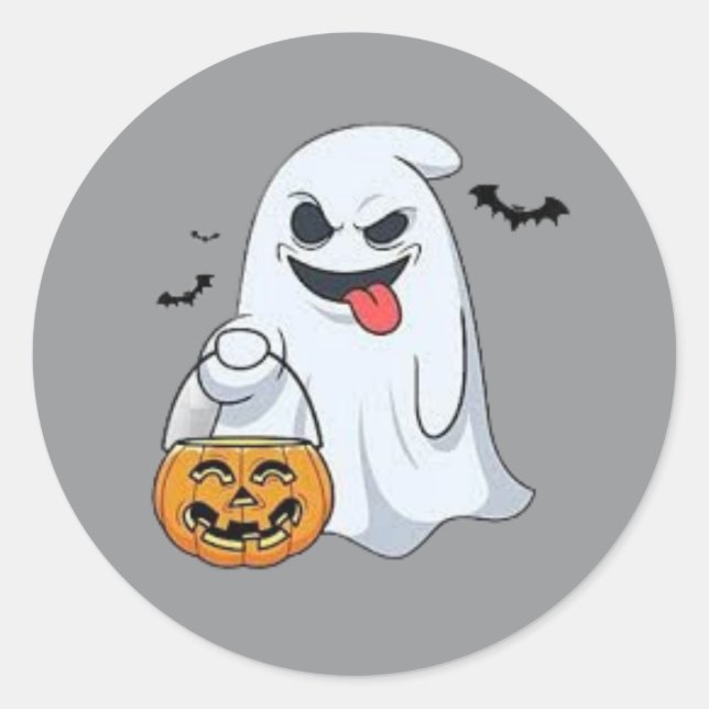 Spookey Ghost sticker (Front)
