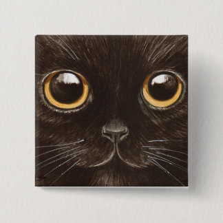 Spookie the Cat Pinback Button