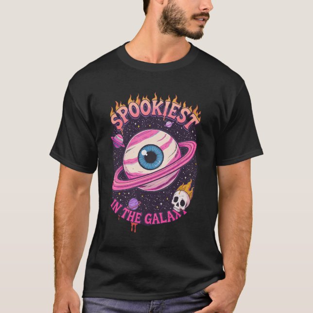 SPOOKIEST IN THE GALAXY T-Shirt (Front)