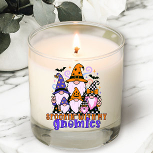 Spookin’ With My Gnomies: Retro Halloween Friends Scented Candle