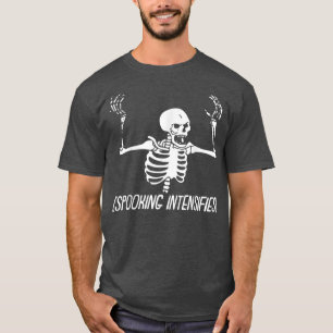 Spooking Intensifies Lazy Halloween Costume Spooky T-Shirt