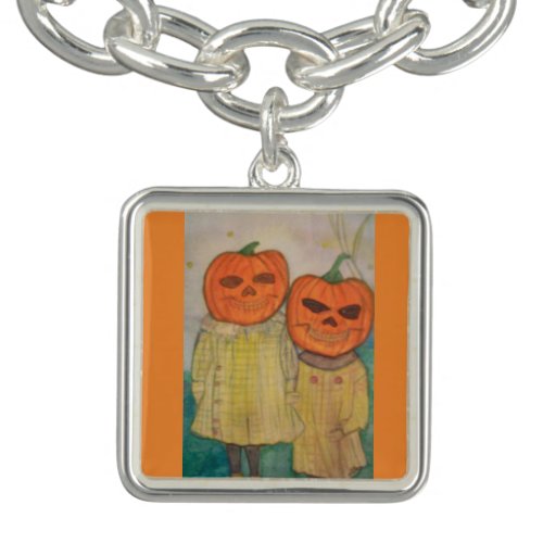 Spooks Halloween Charm Bracelet