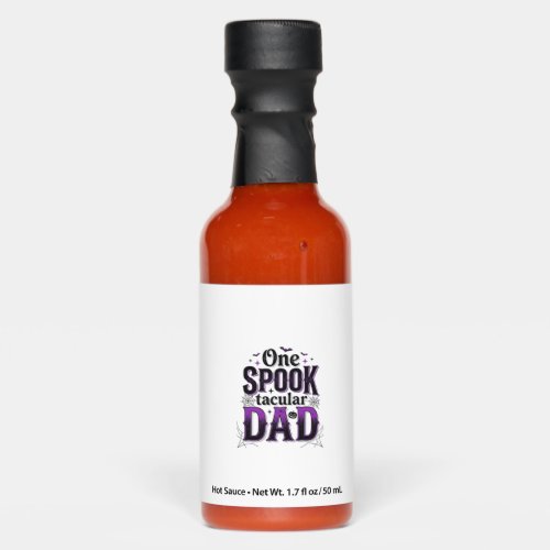 Spooktacular Dad Halloween Vintage Vector Design_1 Hot Sauces