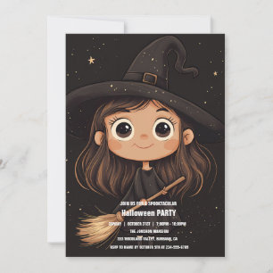 Spooktacular Dark Haunted House Halloween Party I Invitation