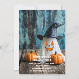 Spooktacular Dark Haunted House Halloween Party I Invitation